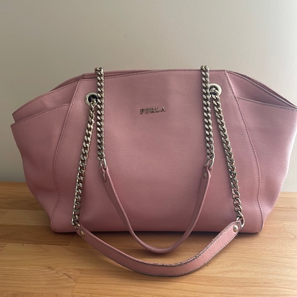 Furla Pink Handbag - Picture 13 of 13